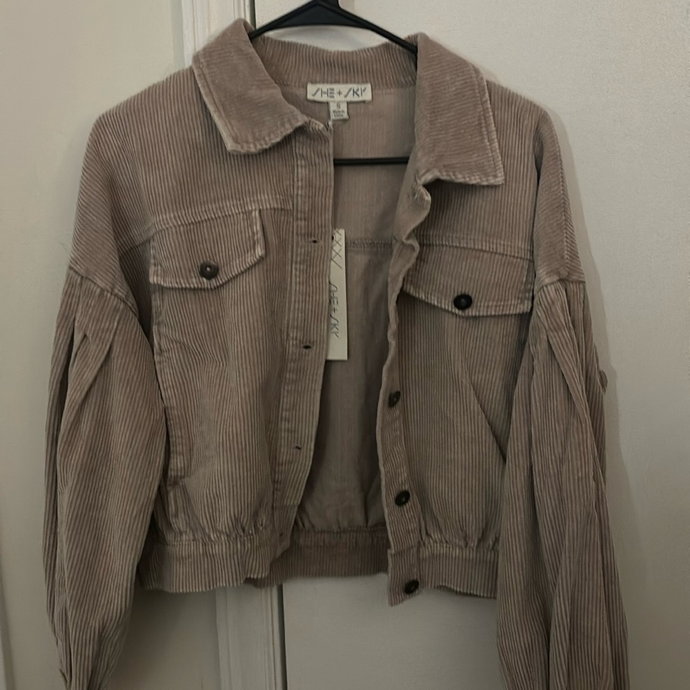 She + sky jacket